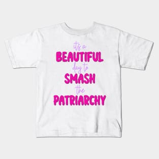 Smash the Patriarchy Kids T-Shirt